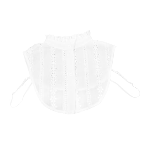 OSALADI Falscher Damenkragen Weiß Abnehmbar Leicht Elegant Modischer Blusenkragen Für Alltag Festliche Anlässe Bühne Geschenk von OSALADI