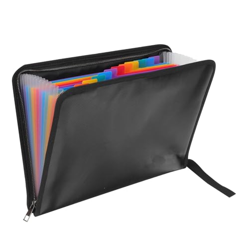 OSALADI Feuerfeste Wasserfeste Dokumententasche mit Fächern Kompakter Feuerfester Aktenordner aus PVC und Composite Material Leichter Dokumentenorganizer für Wichtige Papiere für Büro und OSALADI Feuerfeste Wasserfeste Dokumententasche mit Fächern Kompakter Feuerfester Aktenordner aus PVC und Composite Material Leichter Dokumentenorganizer für Wichtige Papiere für Büro und von OSALADI