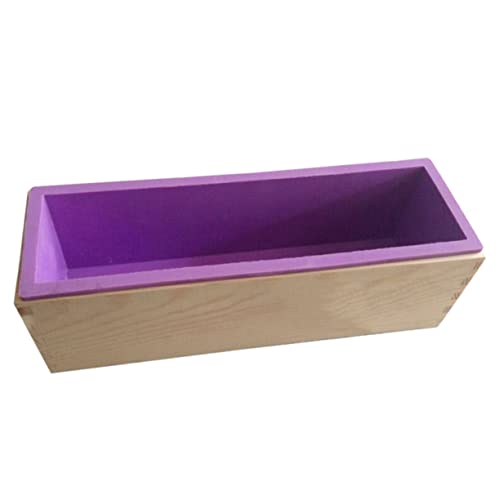 OSALADI Flexible Rechteckige Silikonform für Seifenherstellung mit Holzbox Diy Seifenwerkzeug für Seife Kuchen und Mehr Zufällige Farbe Kleine Zufällige Farbe OSALADI Flexible Rechteckige Silikonform für Seifenherstellung mit Holzbox Diy Seifenwerkzeug für Seife Kuchen und Mehr Zufällige Farbe Kleine Zufällige Farbe von OSALADI