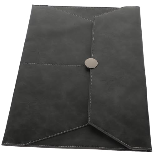 OSALADI Geschäftsdokumenttasche Bürospeicher Dokumentenmappen Dokumentinhaber Aktenspeicherbeutel Aktenordnerhalter Dokument Organizer Ordner praktische Aktenordner Dateibeutel Leder Grau OSALADI Geschäftsdokumenttasche Bürospeicher Dokumentenmappen Dokumentinhaber Aktenspeicherbeutel Aktenordnerhalter Dokument Organizer Ordner praktische Aktenordner Dateibeutel Leder Grau von OSALADI
