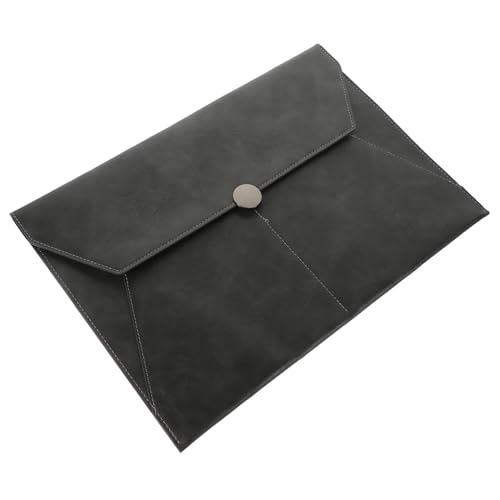 OSALADI Geschäftsdokumenttasche praktische Aktenordner Wichtiger Dokumentenordner Tasche für Dokumentenmappen Dokumentenhalter-Ordner Dateiorganisator Aktenordnerhalter Leder Grau OSALADI Geschäftsdokumenttasche praktische Aktenordner Wichtiger Dokumentenordner Tasche für Dokumentenmappen Dokumentenhalter-Ordner Dateiorganisator Aktenordnerhalter Leder Grau von OSALADI