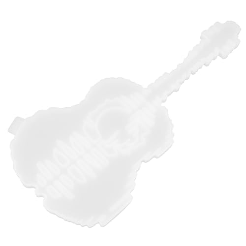 OSALADI Gitarre Form Silikon Gießform DIY Wanddekoration Transparente Silikonform für Kreative Bastelprojekte Langlebig und Flexibel für Gitarre Anhänger und Zubehör OSALADI Gitarre Form Silikon Gießform DIY Wanddekoration Transparente Silikonform für Kreative Bastelprojekte Langlebig und Flexibel für Gitarre Anhänger und Zubehör von OSALADI