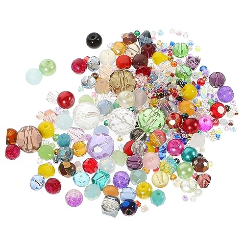 OSALADI Glasperlen für DIY Schmuck Bunte Kristallperlen zum Auffädeln für Armbänder und Ohrringe Glatt und Hautfreundlich für Kreative Bastelprojekte OSALADI Glasperlen für DIY Schmuck Bunte Kristallperlen zum Auffädeln für Armbänder und Ohrringe Glatt und Hautfreundlich für Kreative Bastelprojekte von OSALADI