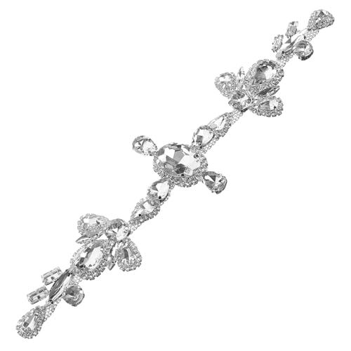 OSALADI Glitzernde Strass Applikation Ketten Dekor Weiß Große Ellipse Für Kleidung Schuhe Taschen DIY Nähen Verzierung OSALADI Glitzernde Strass Applikation Ketten Dekor Weiß Große Ellipse Für Kleidung Schuhe Taschen DIY Nähen Verzierung von OSALADI