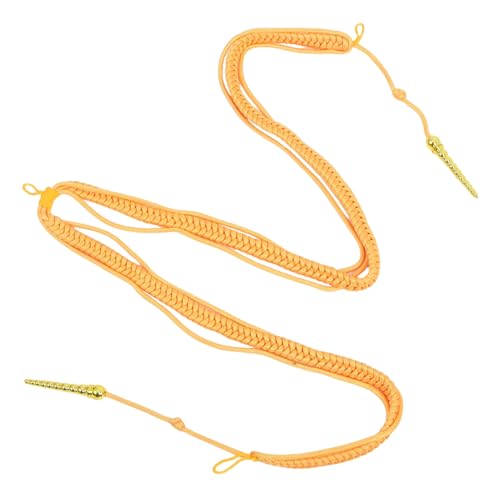 OSALADI Goldene Geflochtene Aiguillette Schulterschnur Schulterklappe mit Kunststoffanhänger für Bühne Security Band Uniform Kostüm Zubehör Langlebig Rutschfest Vielseitig Verwendbar OSALADI Goldene Geflochtene Aiguillette Schulterschnur Schulterklappe mit Kunststoffanhänger für Bühne Security Band Uniform Kostüm Zubehör Langlebig Rutschfest Vielseitig Verwendbar von OSALADI