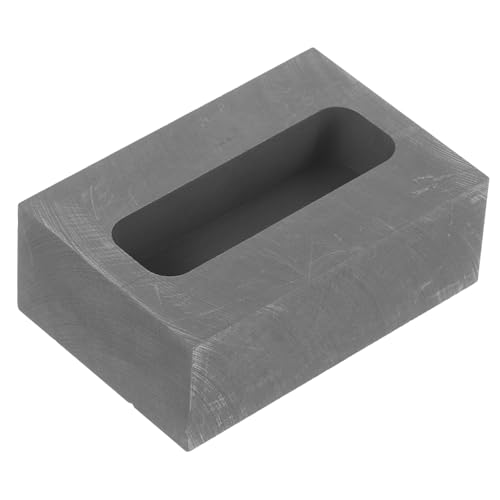 OSALADI Graphit Barrenform für Gold Silber und Kupfer Hochtemperatur Gussform für Präzises Schmelzen Kapazität Metallverarbeitung und Experimente OSALADI Graphit Barrenform für Gold Silber und Kupfer Hochtemperatur Gussform für Präzises Schmelzen Kapazität Metallverarbeitung und Experimente von OSALADI