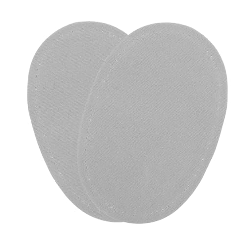 OSALADI Graue Waschbare Ellenbogenflicken zum Aufnähen Weiche Hautfreundliche Reparatur Patches für Jacken Pullover DIY Kleidung Dekorative Nähapplikationen Langlebig und Einfach von OSALADI