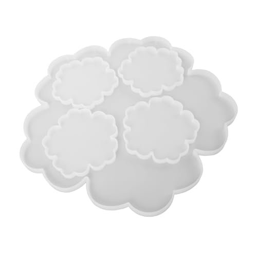 OSALADI Große Blüten Harzformen für Epoxidharz Tray und Untersetzer Wiederverwendbare DIY Gießform für Kreative Heimdekoration und Geschenkideen OSALADI Große Blüten Harzformen für Epoxidharz Tray und Untersetzer Wiederverwendbare DIY Gießform für Kreative Heimdekoration und Geschenkideen von OSALADI