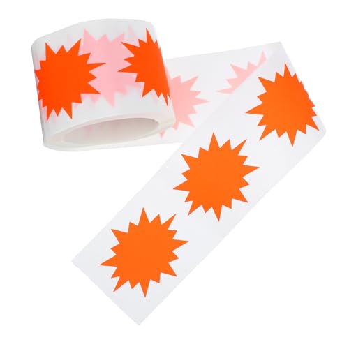 OSALADI Große Fluoreszierende Preisetiketten Selbstklebend Auffällige Markierungsaufkleber für Einzelhandel und DIY Leicht Ablösbar Vielseitig für Drucker und Verschiedene Oberflächen OSALADI Große Fluoreszierende Preisetiketten Selbstklebend Auffällige Markierungsaufkleber für Einzelhandel und DIY Leicht Ablösbar Vielseitig für Drucker und Verschiedene Oberflächen von OSALADI
