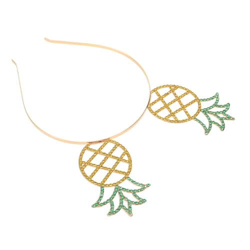 OSALADI Haarband mit Ananas Design Kreatives Strand Accessoire für Partys Festivals und Bequemes Verstellbares Haarband für Damen für Tropische Anlässe OSALADI Haarband mit Ananas Design Kreatives Strand Accessoire für Partys Festivals und Bequemes Verstellbares Haarband für Damen für Tropische Anlässe von OSALADI