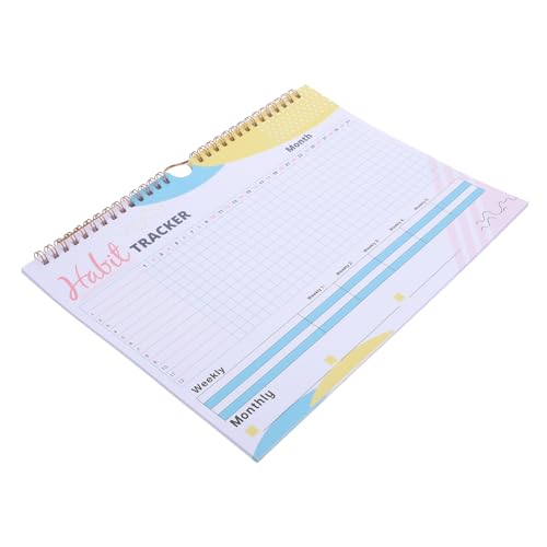 OSALADI Habit Tracker Undatierter Gewohnheitstracker Einfacher Papierplaner für Gewohnheiten Für Fitness Schlaf und Produktivität Motivation und Erfolg Steigern OSALADI Habit Tracker Undatierter Gewohnheitstracker Einfacher Papierplaner für Gewohnheiten Für Fitness Schlaf und Produktivität Motivation und Erfolg Steigern von OSALADI