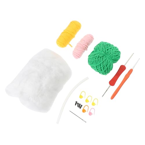 OSALADI Häkelset für Anfänger Diy Materialkit zur Herstellung Eines Grünen als Dekoration für Schreibtisch und Zuhause Garn und Werkzeug Einfach zu Gestalten OSALADI Häkelset für Anfänger Diy Materialkit zur Herstellung Eines Grünen als Dekoration für Schreibtisch und Zuhause Garn und Werkzeug Einfach zu Gestalten von OSALADI