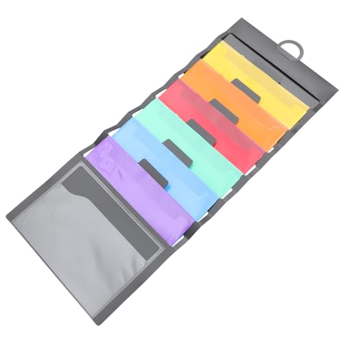 OSALADI Hängemappen Organizer Aktenmappe mit Mehreren Fächern Format aus Strapazierfähigem für Büro und Reisen zur Aufbewahrung von Dokumenten Rechnungen und Karten OSALADI Hängemappen Organizer Aktenmappe mit Mehreren Fächern Format aus Strapazierfähigem für Büro und Reisen zur Aufbewahrung von Dokumenten Rechnungen und Karten von OSALADI