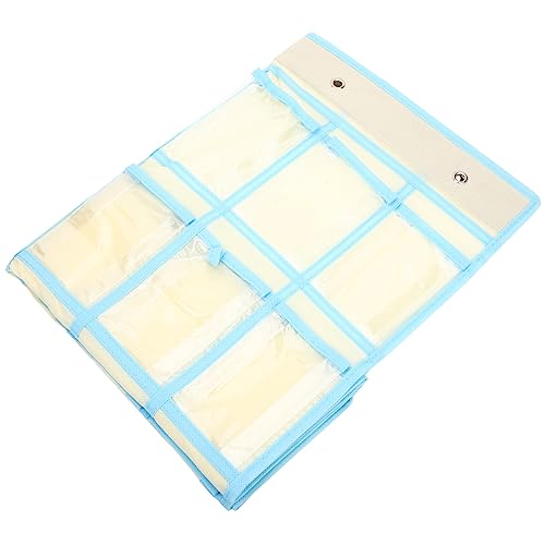 OSALADI Hängender Schmuck Organizer mit Fächern Praktische Aufbewahrungstasche für Handys und Schmuck für Einsatz im Klassenzimmer Wandmontage Beige OSALADI Hängender Schmuck Organizer mit Fächern Praktische Aufbewahrungstasche für Handys und Schmuck für Einsatz im Klassenzimmer Wandmontage Beige von OSALADI