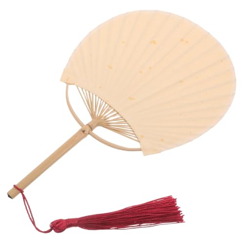 OSALADI Handgefertigter Mini Bambusfächer Leicht Tragbar Doppelseitig Blanko DIY Malfläche Japanischer Stil Antiker Kung Fu Fächer Für Tanz Party Kalligrafie Und Dekoration OSALADI Handgefertigter Mini Bambusfächer Leicht Tragbar Doppelseitig Blanko DIY Malfläche Japanischer Stil Antiker Kung Fu Fächer Für Tanz Party Kalligrafie Und Dekoration von OSALADI