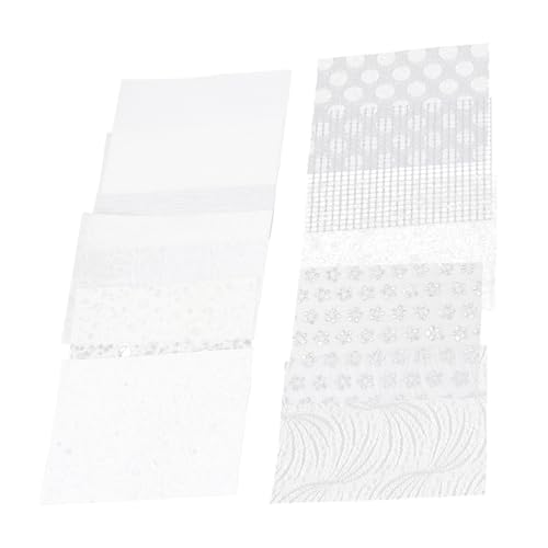 OSALADI Handgeschöpftes Texturiertes Bastelpapier Teiliges Scrapbooking Material DIY Notizbuch Hintergrundpapier Kreative Dekoration für Karten und Alben von OSALADI