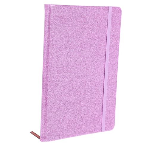 OSALADI Hardcover Glitzer Notizbuch mit Gummiband Wasserfester Einband Flachliegendes Design Vielseitiges Dekoratives Notizheft für Frauen zum Schreiben Planen und Reisen OSALADI Hardcover Glitzer Notizbuch mit Gummiband Wasserfester Einband Flachliegendes Design Vielseitiges Dekoratives Notizheft für Frauen zum Schreiben Planen und Reisen von OSALADI