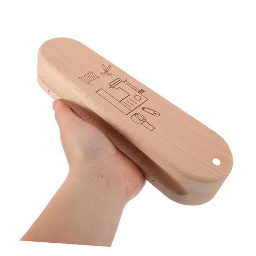 OSALADI Hartholz Tailor Clapper zum Quilting Näharbeiten Nahtpressen und Stoffglätten Vielseitiges Bügelzubehör Mittelgroß für Präzises Arbeiten OSALADI Hartholz Tailor Clapper zum Quilting Näharbeiten Nahtpressen und Stoffglätten Vielseitiges Bügelzubehör Mittelgroß für Präzises Arbeiten von OSALADI
