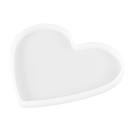 OSALADI Herzförmige Silikonform für Diy Kreative Epoxidharz Gießform Langlebig und Flexibel für Untersetzer und Basteldekorationen Einfach zu Reinigen und Vielseitig Einsetzbar OSALADI Herzförmige Silikonform für Diy Kreative Epoxidharz Gießform Langlebig und Flexibel für Untersetzer und Basteldekorationen Einfach zu Reinigen und Vielseitig Einsetzbar von OSALADI