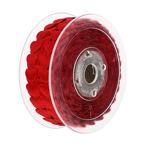 OSALADI Herzförmiges Geschenkband DIY Ribbon für Romantische Dekoration Breit für Hochzeiten Valentinstag und Bastelprojekte pro Packung OSALADI Herzförmiges Geschenkband DIY Ribbon für Romantische Dekoration Breit für Hochzeiten Valentinstag und Bastelprojekte pro Packung von OSALADI