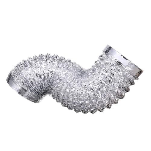 OSALADI Hitzebeständiger Doppelwandiger Aluminiumfolie Luftkanal Flexibler Teleskopischer Abluftschlauch für Trockner Verbesserte Luftzirkulation Robustes Zubehör OSALADI Hitzebeständiger Doppelwandiger Aluminiumfolie Luftkanal Flexibler Teleskopischer Abluftschlauch für Trockner Verbesserte Luftzirkulation Robustes Zubehör von OSALADI