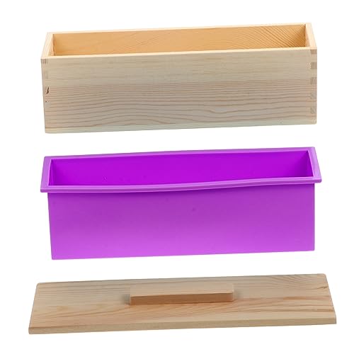 OSALADI Holz Seifenform Set mit Glatter Oberfläche Seifenform Set Silikon und Holz für Diy Seifenherstellung für Bastelbegeisterte ohne Unangenehmen Geruch OSALADI Holz Seifenform Set mit Glatter Oberfläche Seifenform Set Silikon und Holz für Diy Seifenherstellung für Bastelbegeisterte ohne Unangenehmen Geruch von OSALADI