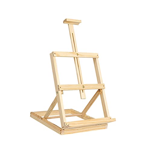 OSALADI Holz Staffelei für Kunst und Werbung Einstellbare Tischstaffelei für Hochzeiten Poster und Malerei für und Außeneinsätze und für Künstler von OSALADI