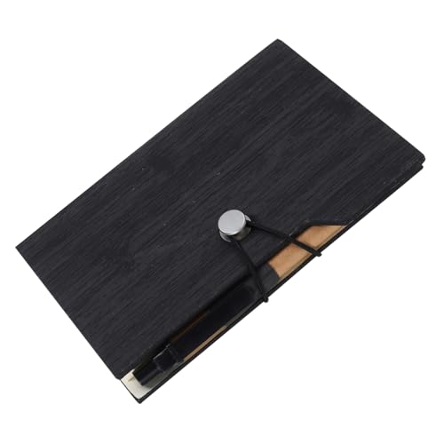 OSALADI Holzmaserung Notizen Notizblock Etiketten Taschennotizbuch Notizblöcke Taschennotizblock Mini Tagebuch Notizblöcke Taschenplaner Notizbuch Mini Taschenplaner Tragbare von OSALADI