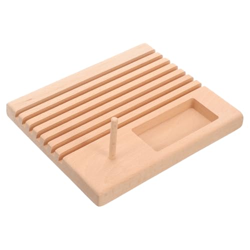 OSALADI Holzspulenhalter für Nähbedarf Buchenholz Linealständer Einfaches und Design für Diy Projekte Verbessert die Effizienz und Schützt Nähgarn OSALADI Holzspulenhalter für Nähbedarf Buchenholz Linealständer Einfaches und Design für Diy Projekte Verbessert die Effizienz und Schützt Nähgarn von OSALADI