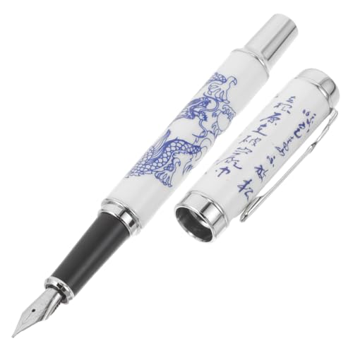 OSALADI Keramische Füllfederhalter mit Glattem Schreibfluss und Ergonomischem Design Luxuriöses Schreibgerät für Büro Journaling und Künstlerisches Zeichnen Leicht und Tragbar für von OSALADI