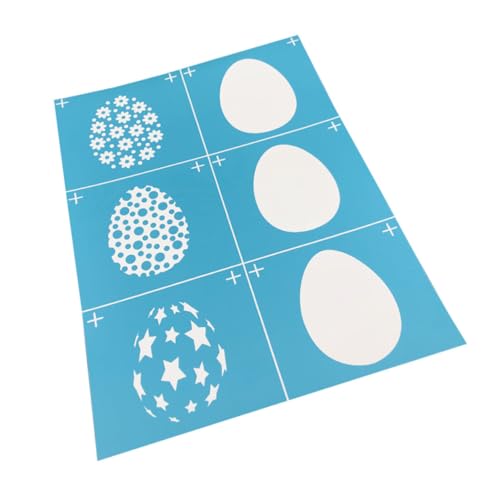 OSALADI Kleber -screen -druckvorlage Wiederverwendbar Kunst Dekorativ Latte-art-schablonen Siebdruck Seide Zeichnung Bildschirm Für Diy-t-shirt-schablone Blue Gittergewebe von OSALADI