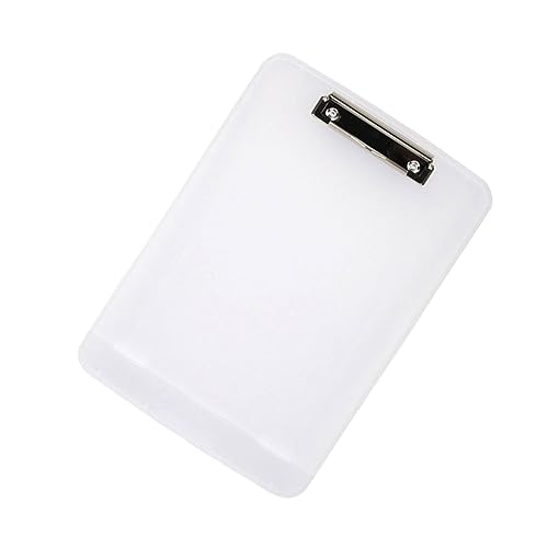 OSALADI Klemmbrett mit Clip und Hardboard Praktischer Papierhalter für Schule Büro und Zuhause für Papieraufbewahrung und Notizen OSALADI Klemmbrett mit Clip und Hardboard Praktischer Papierhalter für Schule Büro und Zuhause für Papieraufbewahrung und Notizen von OSALADI