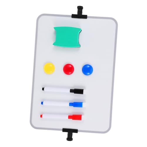 OSALADI Kompaktes Magnetisches Whiteboard mit Marker Magnete Radiergummi Doppelseitiges Trockentafel für Büro Schule und Zuhause für Zeichnungen und Notizen OSALADI Kompaktes Magnetisches Whiteboard mit Marker Magnete Radiergummi Doppelseitiges Trockentafel für Büro Schule und Zuhause für Zeichnungen und Notizen von OSALADI