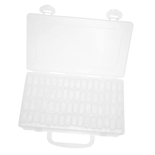OSALADI Kompaktorganizer mit Trennfächern Transparente Aufbewahrungsbox für Diy Perlen Fächer Praktisch für Schmuck Bastelbedarf und Kleine Gegenstände OSALADI Kompaktorganizer mit Trennfächern Transparente Aufbewahrungsbox für Diy Perlen Fächer Praktisch für Schmuck Bastelbedarf und Kleine Gegenstände von OSALADI