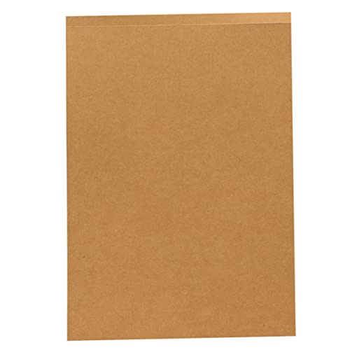 OSALADI Kraftpapier Notizbuch Mittelgröße Leeres Notizbuch für Schreiben Zeichnen Tagebuch und Diy Retro Design für Schule und Freizeit von OSALADI