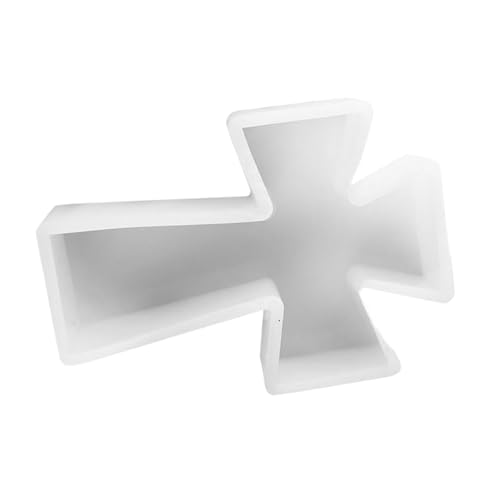 OSALADI Kreative Silikonform Kreuz Design für DIY Aromatherapie Kerzenhalter Seifen Gießform aus Langlebigem Silikon für Epoxidharz Bastelprojekte und Handgemachte Kleine Kunstwerke OSALADI Kreative Silikonform Kreuz Design für DIY Aromatherapie Kerzenhalter Seifen Gießform aus Langlebigem Silikon für Epoxidharz Bastelprojekte und Handgemachte Kleine Kunstwerke von OSALADI