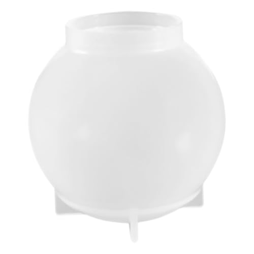 OSALADI Kugelform dekorativ Form für Ornament Gießform für DIY geformt runden handwerkliche Herstellung von Formen Kugel Silikonform Kristallform aus Harz DIY-Gießen Kieselgel Transparent von OSALADI