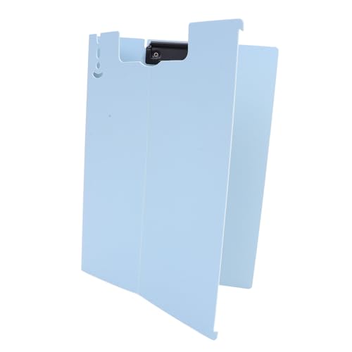 OSALADI Kunststoff-Klemmbrett mit Stauraum Schreibwaren Datei Veranstalter Papier Zwischenablage Klemmbrett-Clip Klemmbretter Klemmbrett trocken abwischbar Metall Sky-blue OSALADI Kunststoff-Klemmbrett mit Stauraum Schreibwaren Datei Veranstalter Papier Zwischenablage Klemmbrett-Clip Klemmbretter Klemmbrett trocken abwischbar Metall Sky-blue von OSALADI