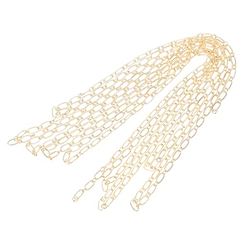 OSALADI Kupferkette für Diy Schmuckherstellung Lange Handarbeitskette für Armbänder und Perfektes Zubehör für Kreative Projekte OSALADI Kupferkette für Diy Schmuckherstellung Lange Handarbeitskette für Armbänder und Perfektes Zubehör für Kreative Projekte von OSALADI