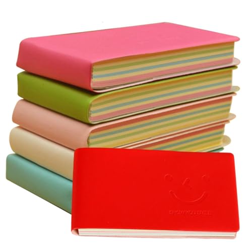 OSALADI Lächelnde Notizbücher und Praktische Haushaltsplanungspads für Schule und Büro Verarbeitung und Tragbares Design von OSALADI