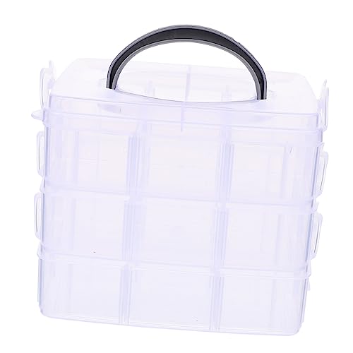 OSALADI Lagige Aufbewahrungsbox für Washi Tape und Bastelmaterialien Stapelbar mit Deckel aus Langlebigem zur Praktischen Organisation von DIY Zubehör OSALADI Lagige Aufbewahrungsbox für Washi Tape und Bastelmaterialien Stapelbar mit Deckel aus Langlebigem zur Praktischen Organisation von DIY Zubehör von OSALADI