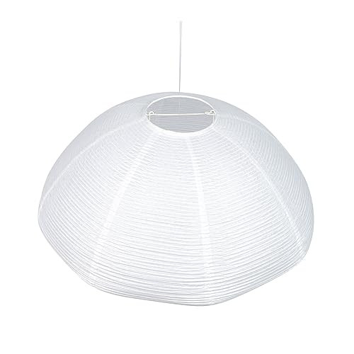OSALADI Lampenschirm Aus Papier Pendelleuchtenabdeckung Deckenleuchte Schale Austausch Des Lampenschirms Aus Papier Einfacher Lampenschirm Laterne Aus Papier Metall Japanischer Stil Weiß OSALADI Lampenschirm Aus Papier Pendelleuchtenabdeckung Deckenleuchte Schale Austausch Des Lampenschirms Aus Papier Einfacher Lampenschirm Laterne Aus Papier Metall Japanischer Stil Weiß von OSALADI