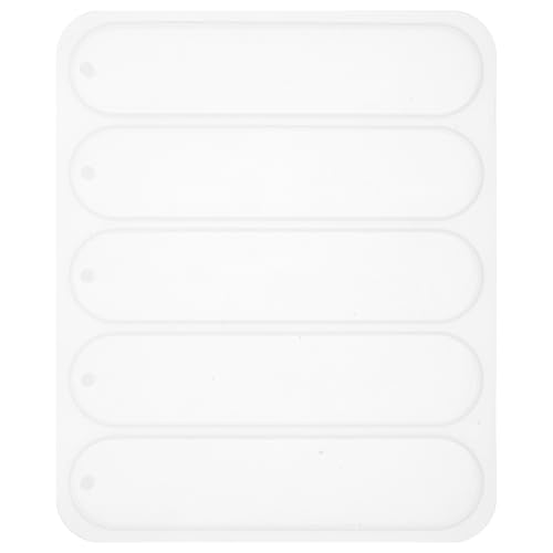 OSALADI Lesezeichen Silikonform Oval DIY Epoxidharz Gießform für Individuelle Buchzeichen Herstellung Robustes Sicheres Material Geeignet für Epoxidharz UV harz und Mehr Kreative OSALADI Lesezeichen Silikonform Oval DIY Epoxidharz Gießform für Individuelle Buchzeichen Herstellung Robustes Sicheres Material Geeignet für Epoxidharz UV harz und Mehr Kreative von OSALADI