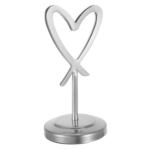 OSALADI Liebesausstellungsständer Halter Für Büroklammern Beachten Sie Inhaber Notizhalter Clipständer Mini-notizenhalter Tischnummernhalter Aus Edelstahl Memo-clip Rostfreier Stahl Silver OSALADI Liebesausstellungsständer Halter Für Büroklammern Beachten Sie Inhaber Notizhalter Clipständer Mini-notizenhalter Tischnummernhalter Aus Edelstahl Memo-clip Rostfreier Stahl Silver von OSALADI