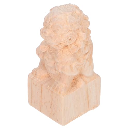 OSALADI Lion Kopf Holzpfostenaufsätze Europäischer Säulenstil Dekorative Holzpfostenkappen Handgeschnitzte Möbelverzierungen Stabilisierend Kraftvolles Symbol für Wohn und Arbeitsräume OSALADI Lion Kopf Holzpfostenaufsätze Europäischer Säulenstil Dekorative Holzpfostenkappen Handgeschnitzte Möbelverzierungen Stabilisierend Kraftvolles Symbol für Wohn und Arbeitsräume von OSALADI
