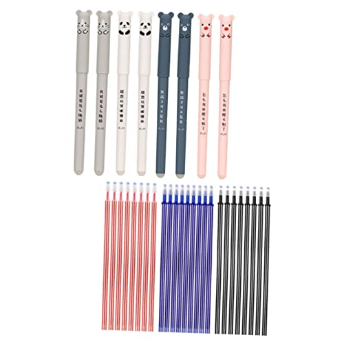 OSALADI Löschbare Kugelschreiber Set Cartoon Erasable Pens für Studenten Blaue und Schwarze Stifte mit Nachfüllungen Rot Blau und Schwarz für Schule und Bürobedarf OSALADI Löschbare Kugelschreiber Set Cartoon Erasable Pens für Studenten Blaue und Schwarze Stifte mit Nachfüllungen Rot Blau und Schwarz für Schule und Bürobedarf von OSALADI