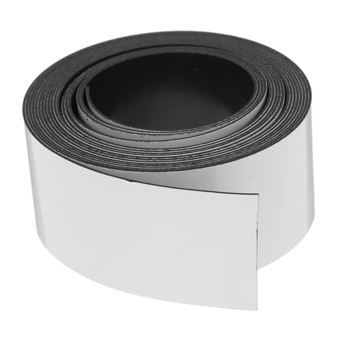 OSALADI Magnetische Wiederbeschreibbare Etiketten Weiß Abwischbare Magnetschilder für Whiteboards Kühlschränke und Lagerbehälter Langlebige Flexible Magnetstreifen für Organisation und von OSALADI