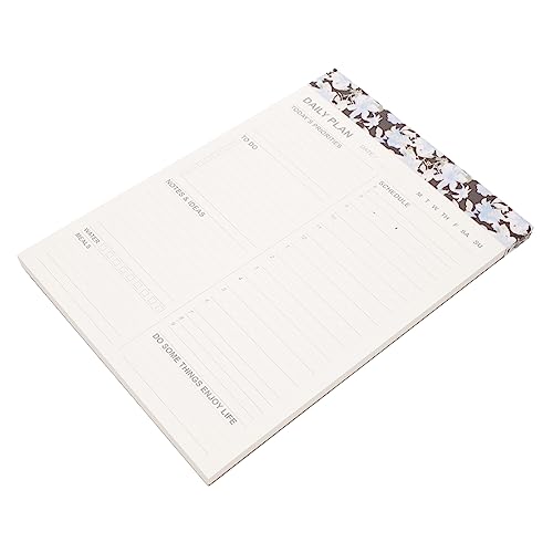 OSALADI Magnetisches Kühlschrank Notizpad Lebensmittelliste To Do Liste Praktischer Memo Block für Büro Vielseitig Einsetzbar für Organisation und Planung von OSALADI
