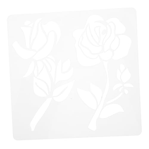 OSALADI Malvorlage Malschablonen für Wände Blumen- Natur-Schablonen Malerei Und Schablonenvorlage zum Malen Wiederverwendbare Blumenschablonen Blumenvorlagen das Haustier von OSALADI