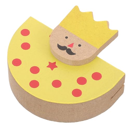 OSALADI Mehrzweck Memo Clip Nutcracker Design Stabile Desktop Notizhalter Foto und Kartenhalter Wiederverwendbar für Kreative DIY Deko und Alltag Praktische Botschaftsklammer von OSALADI